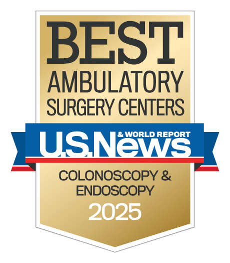 A U.S. News & World Report Best Ambulatory Surgery Center!